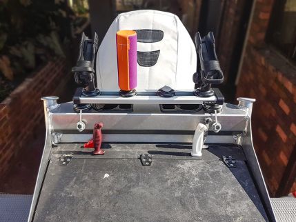 Jet Ski Fishing : Setting up rod holders to troll for snapper RAILBLAZA