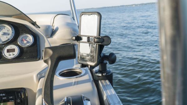 Easily Mount Accessories To Pontoon Boats With RAILBLAZA RAILBLAZA